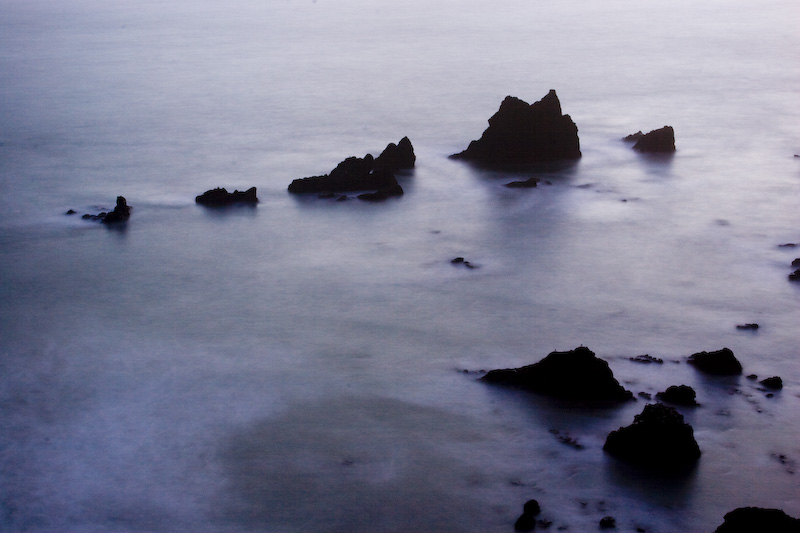 Sealion Rocks After Sunset